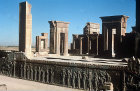 Iran, formerly Persia, Persepolis, capital of the Achaemenid Empire, base of Apadana (audience hall), palace of Darius I, begun 515 BC
